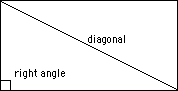 Rectangle and Diagonal